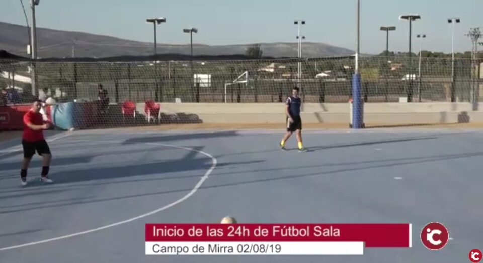 Arrancan las 24h de Fútbol Sala en Campo de Mirra