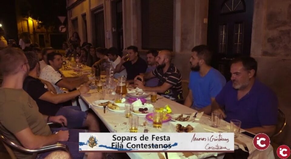 Sopars de Festa amb motiu de les Festes de Moros i Cristians de Cocentaina 2019