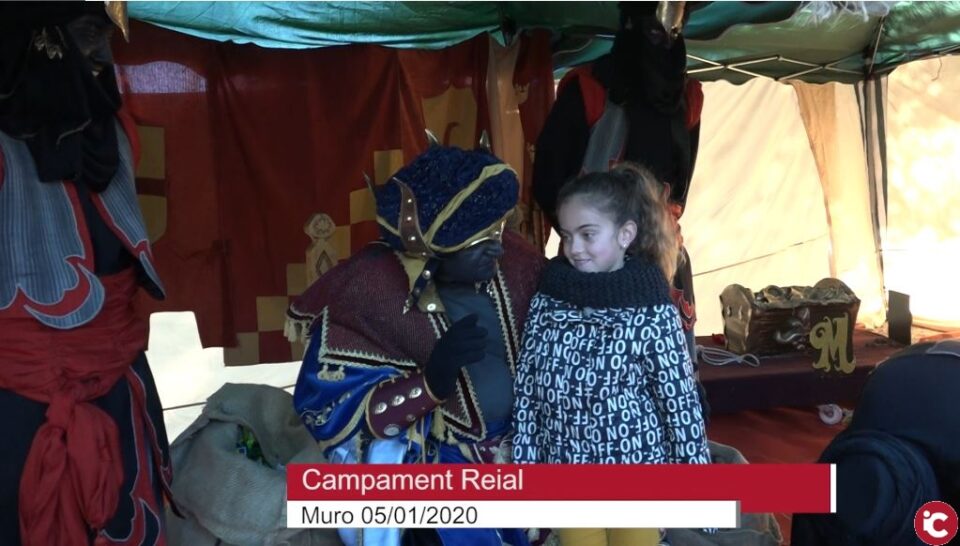 Campamento Real previo a la llegada de los Reyes Magos