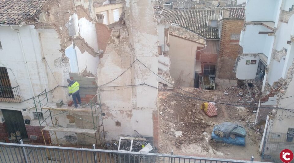 Finalitzada la demolició de 3 vivendes al carrer Sant Josep