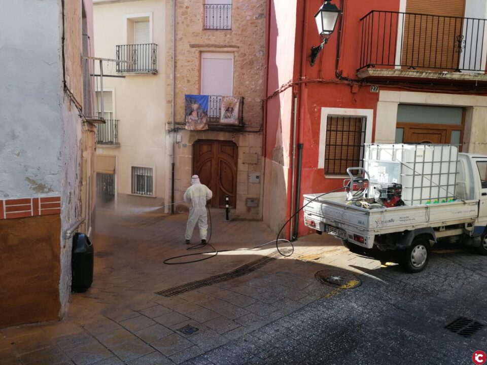 L´Ajuntament de Muro continua amb la desinfecció del poble