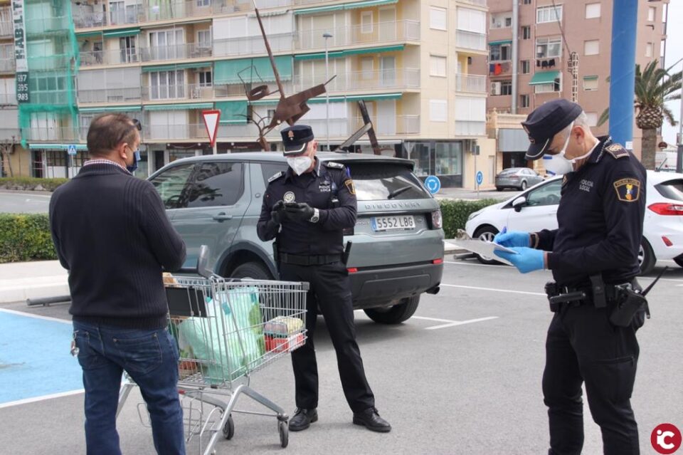 Todos los policías locales y voluntarios de Protección Civil de El Campello dan negativo en el test del COVID-19