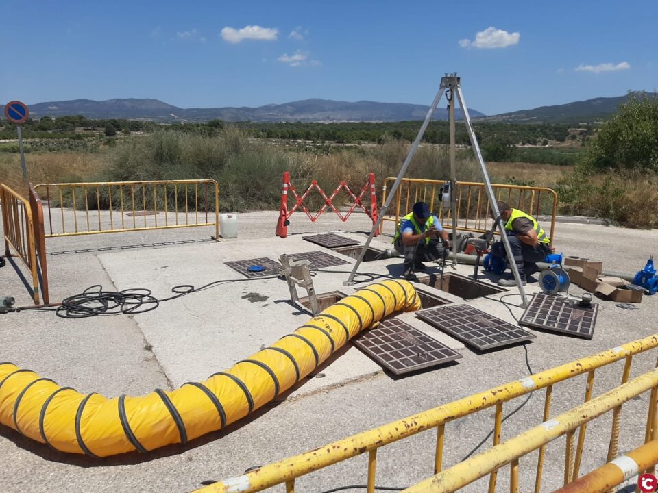 Actualitat municipal. LAjuntament repara en temps rècord la bomba dimpulsió daigües residuals de Castalla