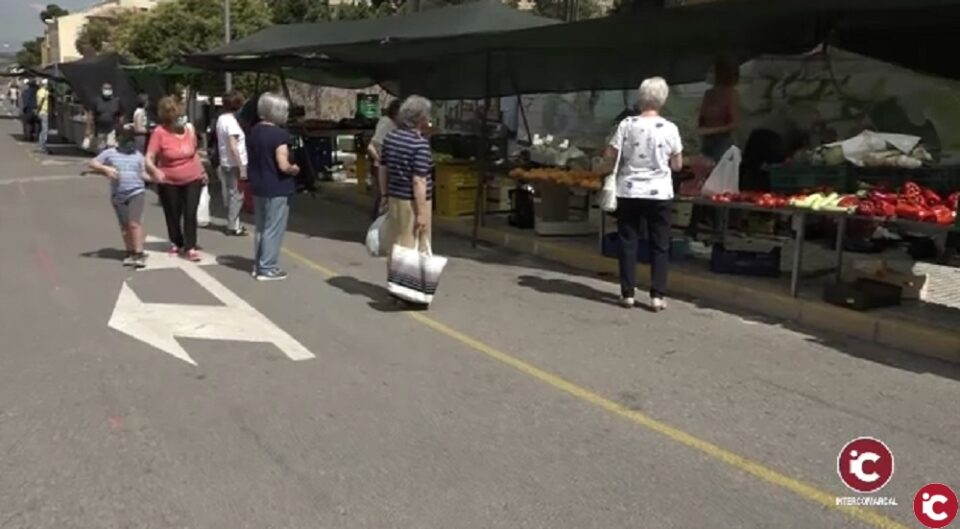 El mercat de Biar reobri a la nova normalitat