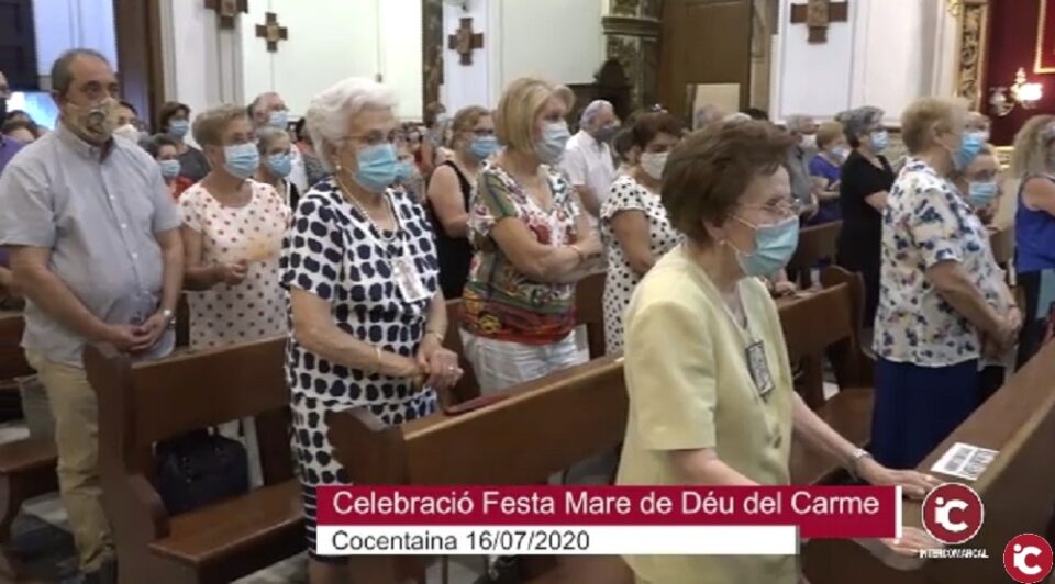 Cocentaina commemora la tradicional Festa Mare Déu del Carme