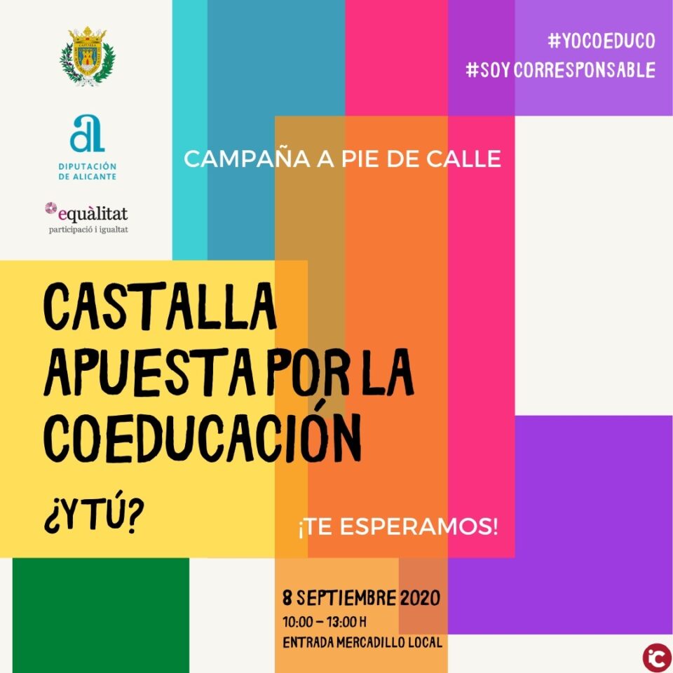 Castalla llança una campanya municipal per a sensibilitzar en leducació i la responsabilitat compartida