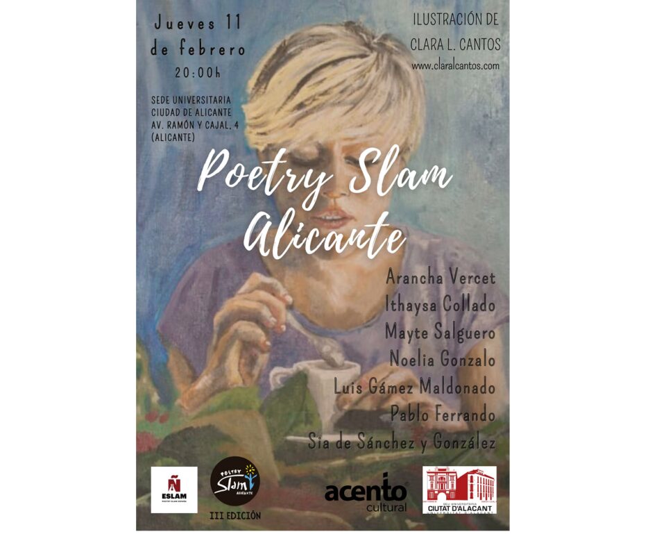 III Edición del Poetry Slam de Alicante. Hablamos con Mayte Salguero