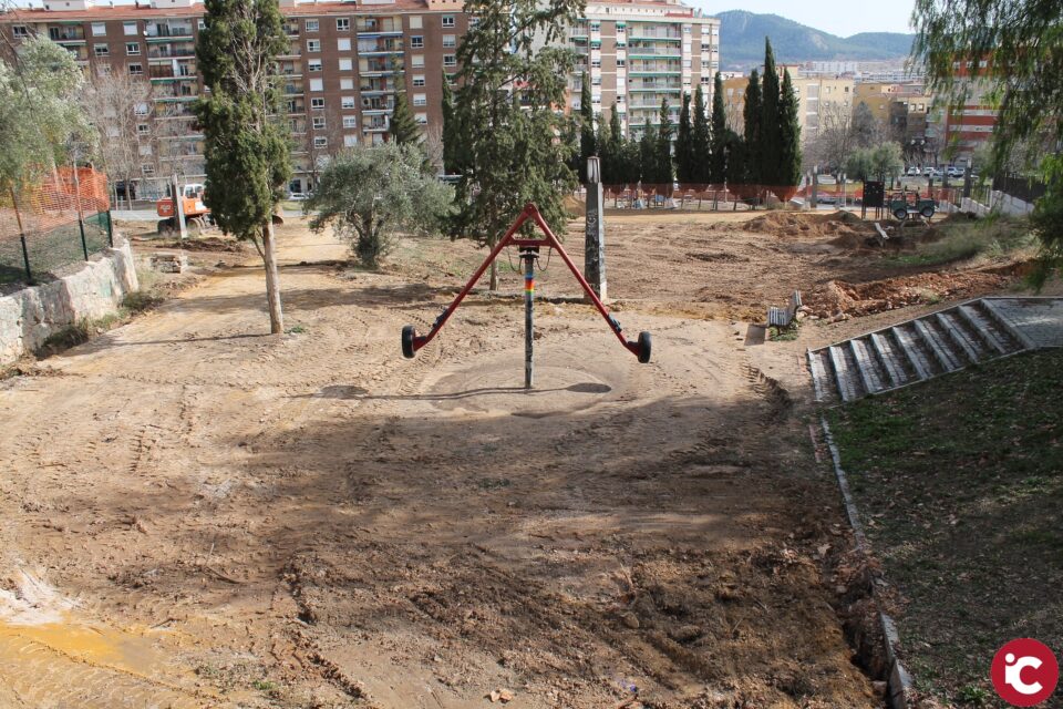 Obres al parc El romeral