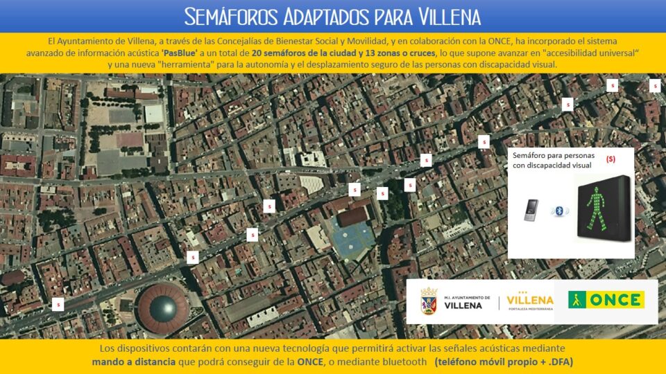 Ya hay instalados trece semáforos adaptados en la ciudad