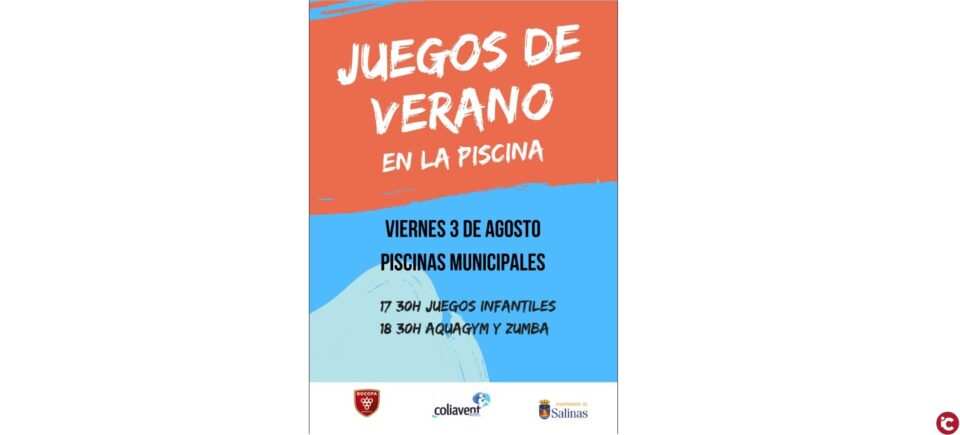 Juegos de verano en la piscina municipal