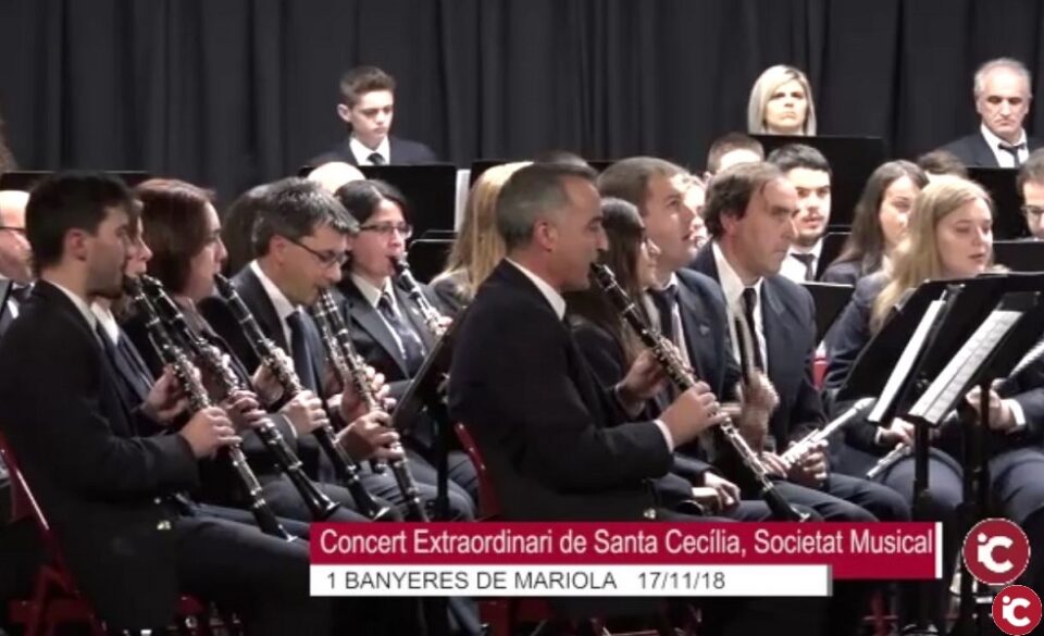 Concert extraordinari de Santa Cecilia de la Societat Musical Banyeres de Mariola