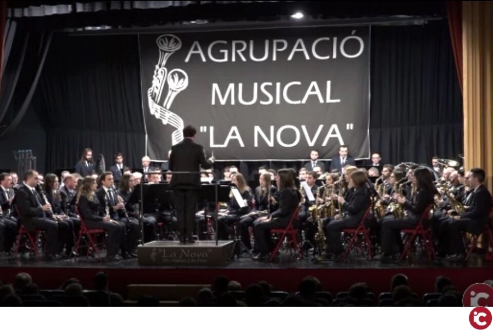 Concert de Santa Cecilia de la AM La Nova de Banyeres de Mariola