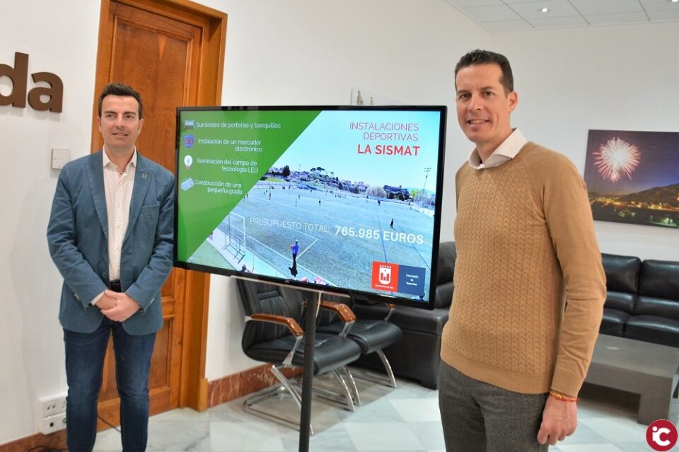 Las instalaciones deportivas de La Sismat contarán con un nuevo campo de fútbol de césped sintético