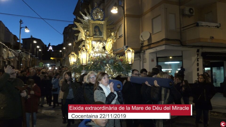 Eixida extraordinària de la Mare de Déu del Miracle 22/11/2019