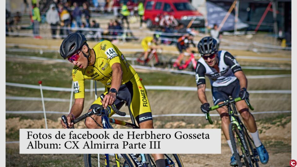 Adrián Aranda y Sofía Rodríguez ganan el Almirra CX en Camp de Mirra