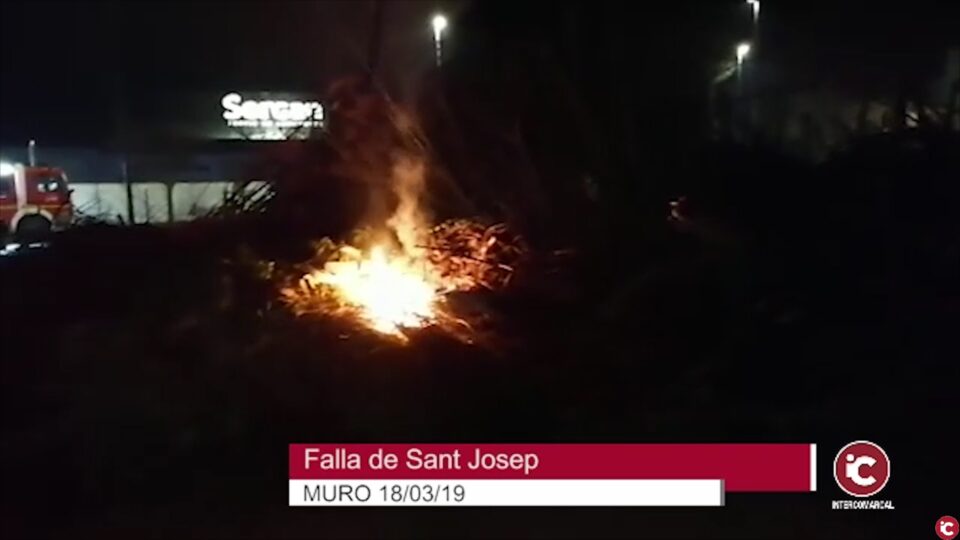 Muro celebraria les seues ancestrals Fogueres de Sant Josep