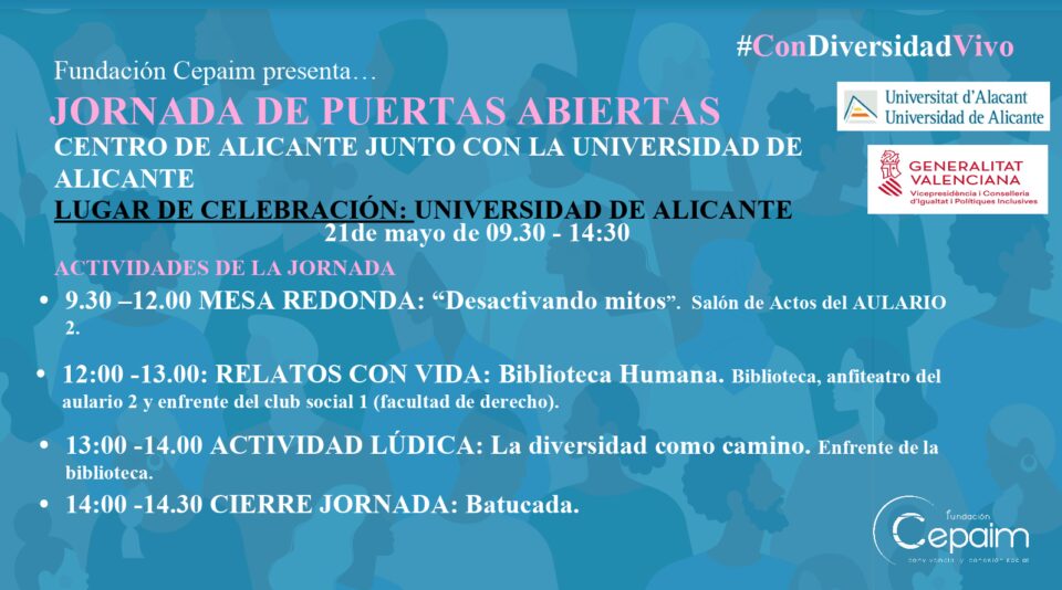 La Universidad de Alicante organiza una jornada con motivo del Día Mundial de la Diversidad Cultural para el Diálogo y Desarrollo