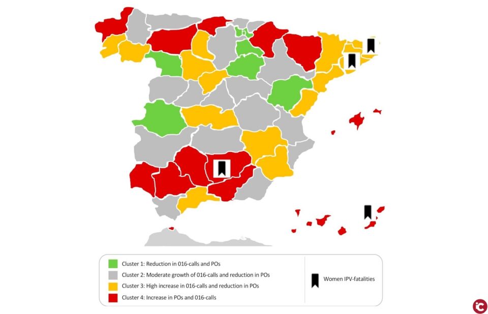 Un estudi relaciona les mesures contra la pandèmia amb canvis en indicadors lligats a la violència de gènere