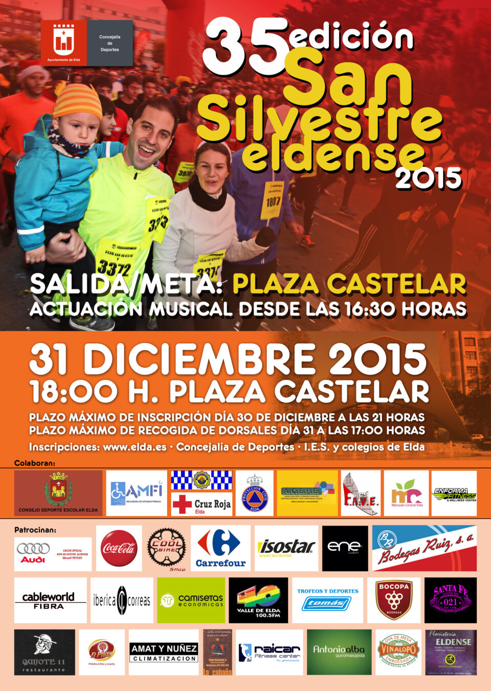 El Ayuntamiento quiere convertir la última tarde del año en una gran fiesta popular con la San Silvestre