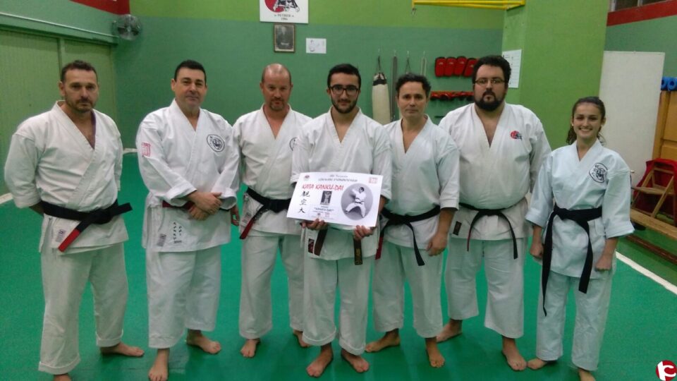 Victoria de Jorge López Soler en el torneo de Kárate Gichin Funakoshi.