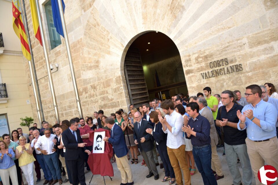 Homenatge a Miguel Angel Blanco en les Corts