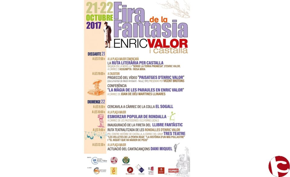 Fira de la Fantasia - Enric Valor i Castalla - 21 i 22 d'octubre