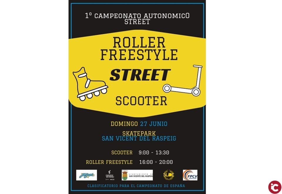 La Concejalía de Deportes organiza el primer torneo de Roller Freestyle y Scooter