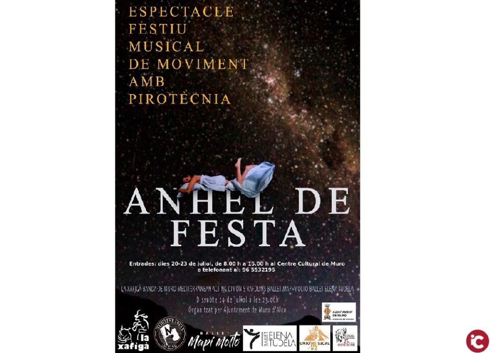 Espectacle 'Anhel de festa' en Muro d'Alcoi