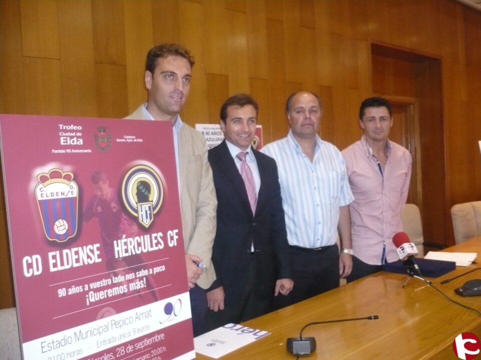 Eldense y Hércules presentan el partido conmemorativo del 90 aniversario que les enfrentará