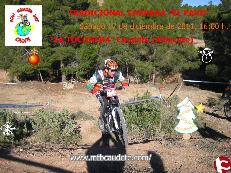 Peña Mountain Bike d e Caudete - Carrera del Pavo 17/12/11