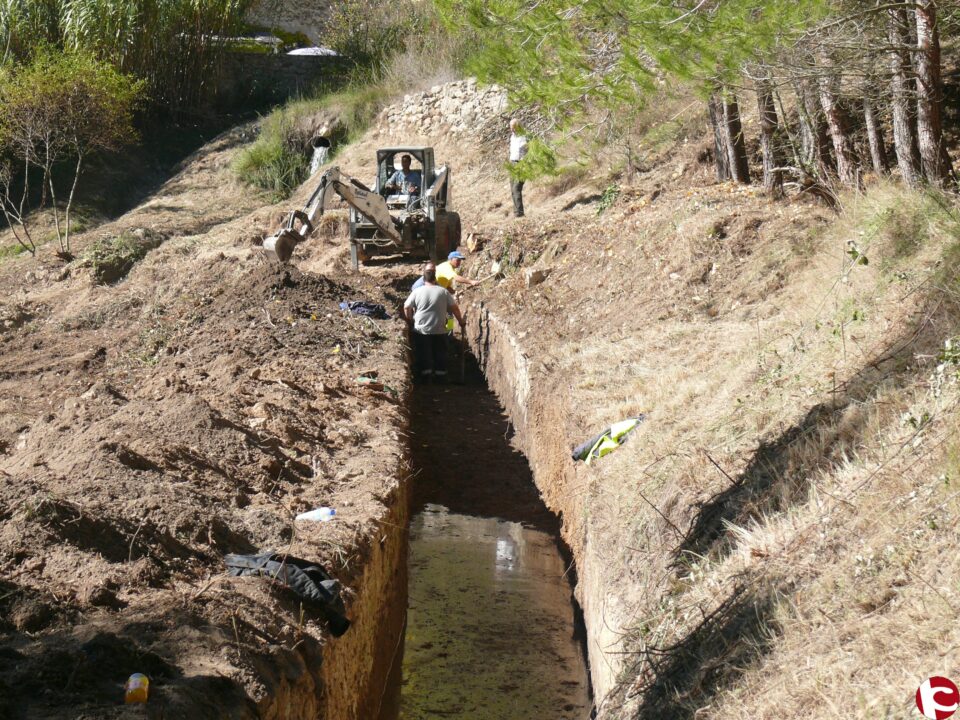 RECUPERADA EN BANYERES UNA ACEQUIA DATADA EN 1.780