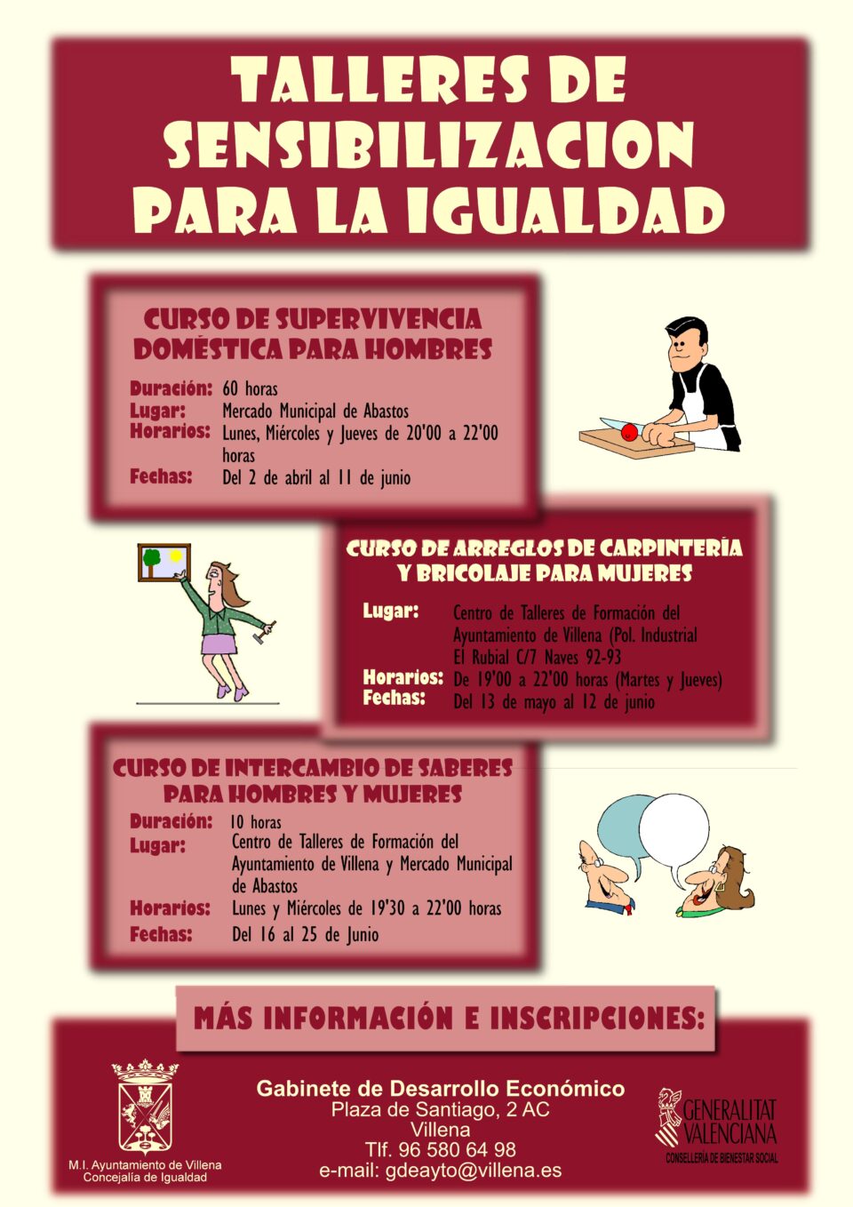 Cursos y talleres