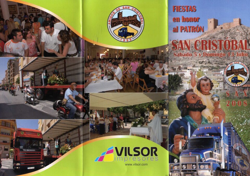 Todo preparado para la festividad de San Cristobal