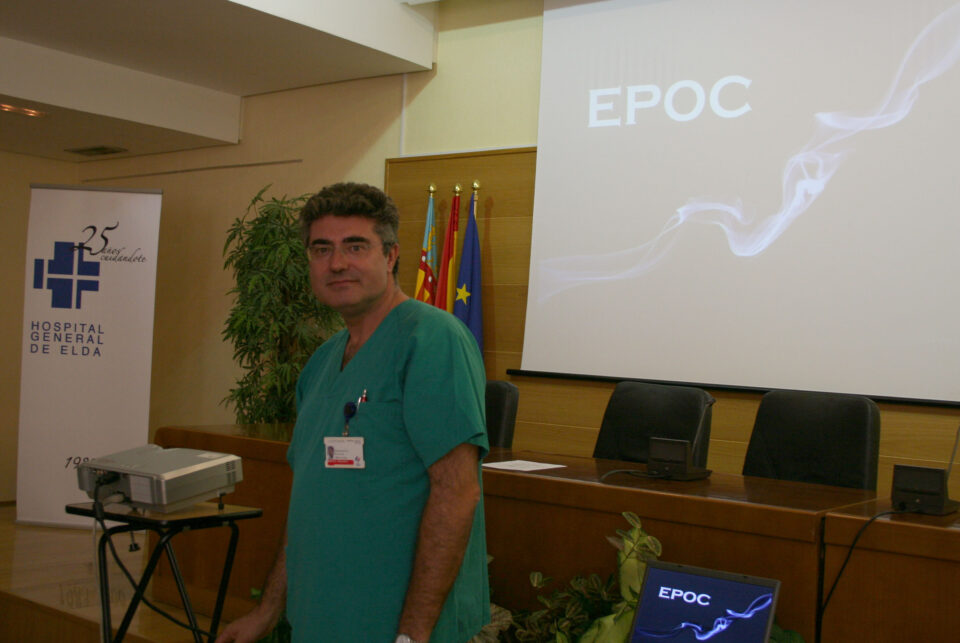 El Hospital de Elda acoge un curso de formación en EPOC dirigido a médicos y profesionales de enfermería