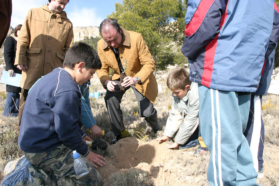 MÁS DE 1.500 ALUMNOS DE LA PROVINCIA PARTICIPAN EN LA SEGUNDA FASE DE LA CAMPAÑA PLANTA UNA SEMILLA Y TENDRÁS UN BOSQUE IMPULSADA POR LA DIPUTACIÓN