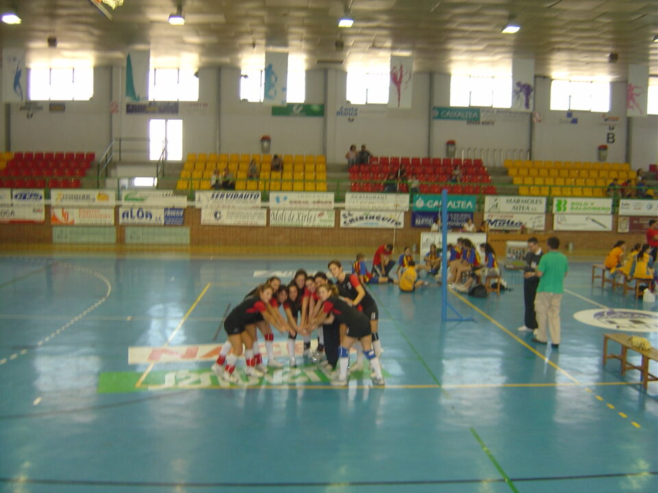 Resultados juveniles A en la categoria de voleyball