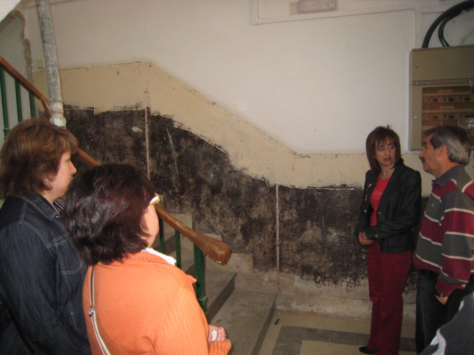 Obras de remodelación en el Colegio Cervantes