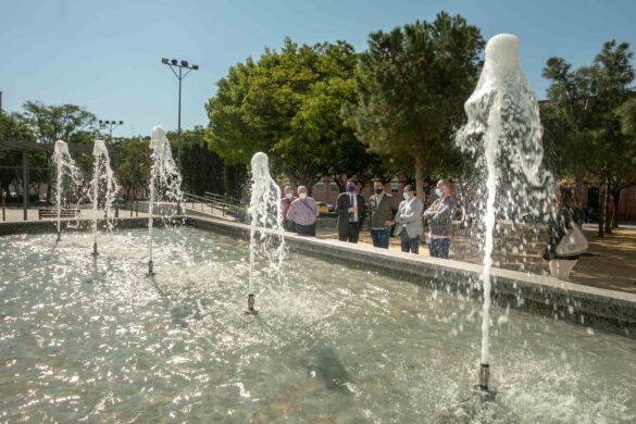 El alcalde de Alicante, Luis Barcala visita Plaza del Progreso, Foto; Ayuntamiento de Alicante/Ernesto Caparrós